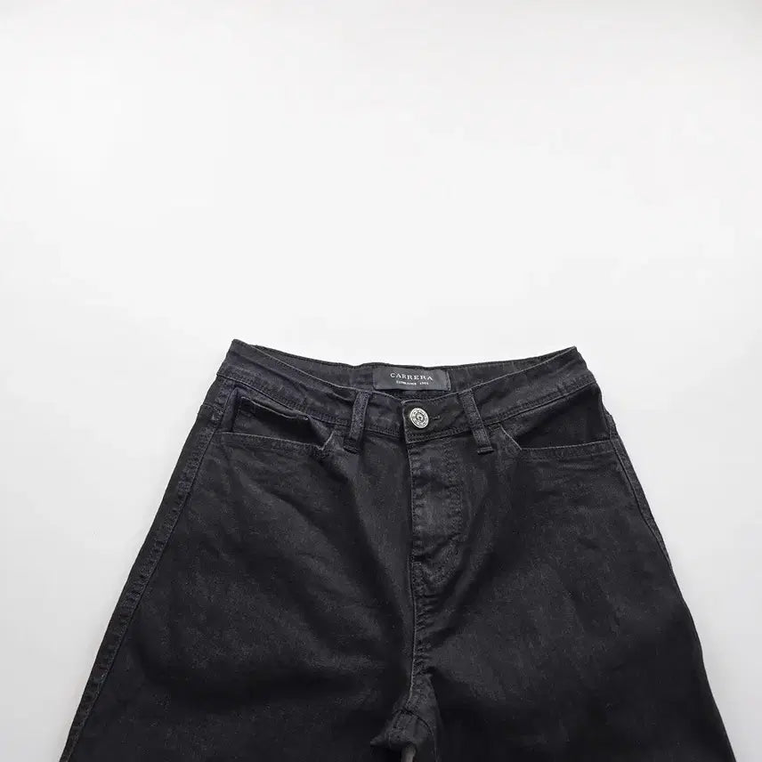 [BUNJANG] CARRERA Bootcut Black Denim Jeans / 카레라 청바지 부츠컷 흑청 스판 사이즈26 R4546