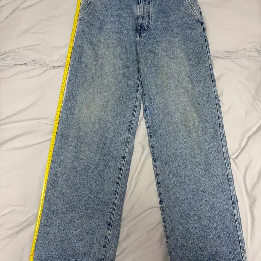 [BUNJANG] Pottery One-Washed Wide Denim Bundle Set / 포터리 원워시드 와이드 데님 2사이즈 5개일괄판매합니다