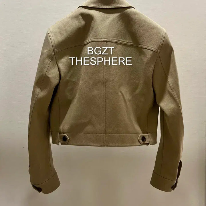 [BUNJANG] Recto 26SS Signature Military Cotton Kyle Jacket Light Khaki Beige / 렉토 26SS 시그니쳐 밀리터리 코튼 카일 자켓 라이트 카키 베이지