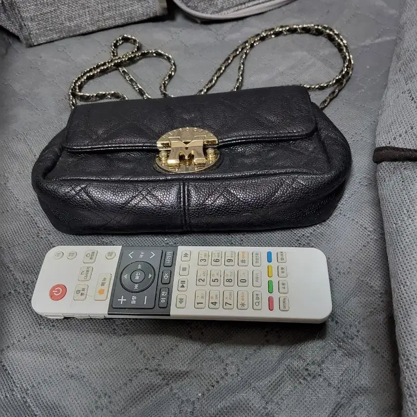 [BUNJANG] M handbag / 메트로시티 퀼팅 체인백 블랙