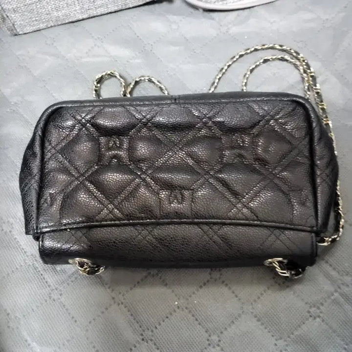 [BUNJANG] M handbag / 메트로시티 퀼팅 체인백 블랙
