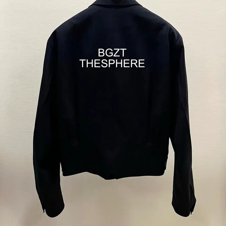 [BUNJANG] Recto 26SS Double Breasted Short Jumper Trench Dark Navy / 렉토 26SS 더블 브레스티드 숏점퍼 트렌치 다크 네이비