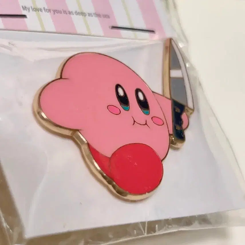 [SOLD OUT] 별의커비 뱃지 브로치 새제품