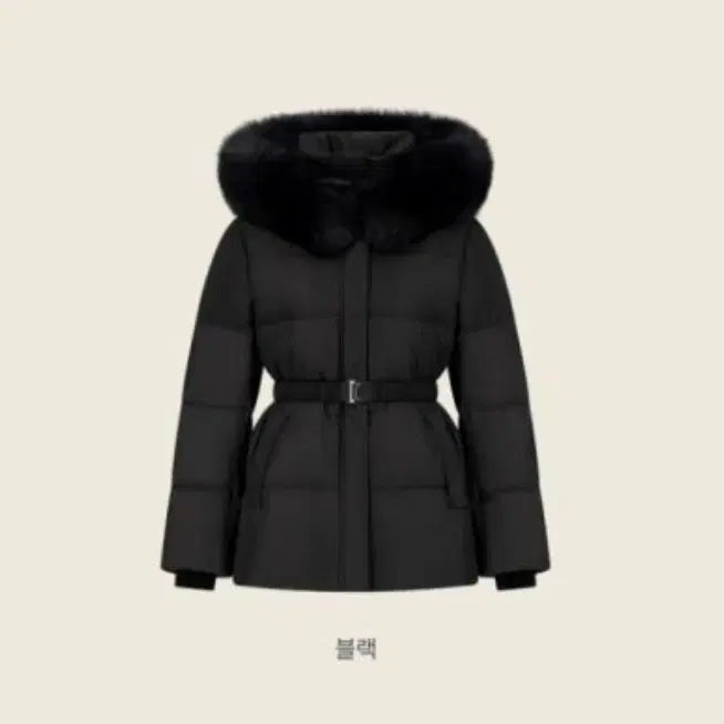 [BUNJANG] YMER NOIR Short Padded Jacket Black / 유메르 누아르숏패딩(퍼 미포함  검정)