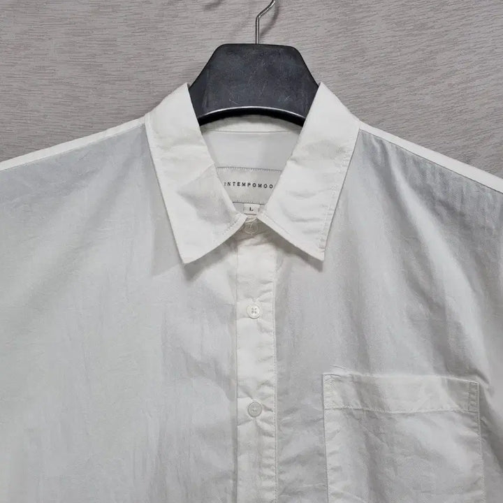 [SOLD OUT] 인템포무드 화이트 봄가을 남방 남105ㅡ0306