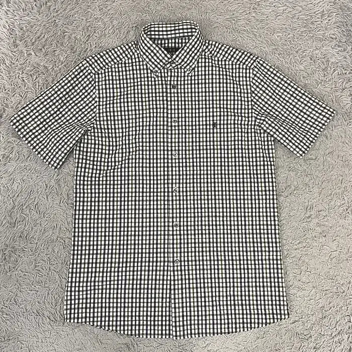 [SOLD OUT] 닥스 반팔 체크 셔츠 100