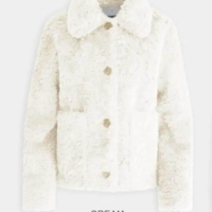 [BUNJANG] Around You Wool Short Coat / 어라운드율 양모몽글숏코트