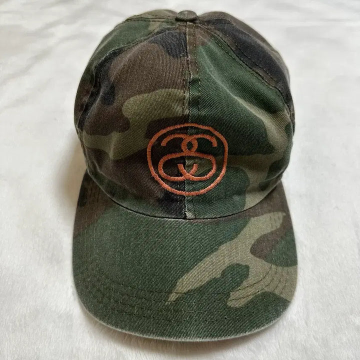 [BUNJANG] Stussy 90s Camo Ball Cap / 90s 올드 스투시 카모 볼캡