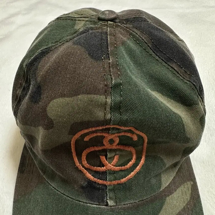 [BUNJANG] Stussy 90s Camo Ball Cap / 90s 올드 스투시 카모 볼캡