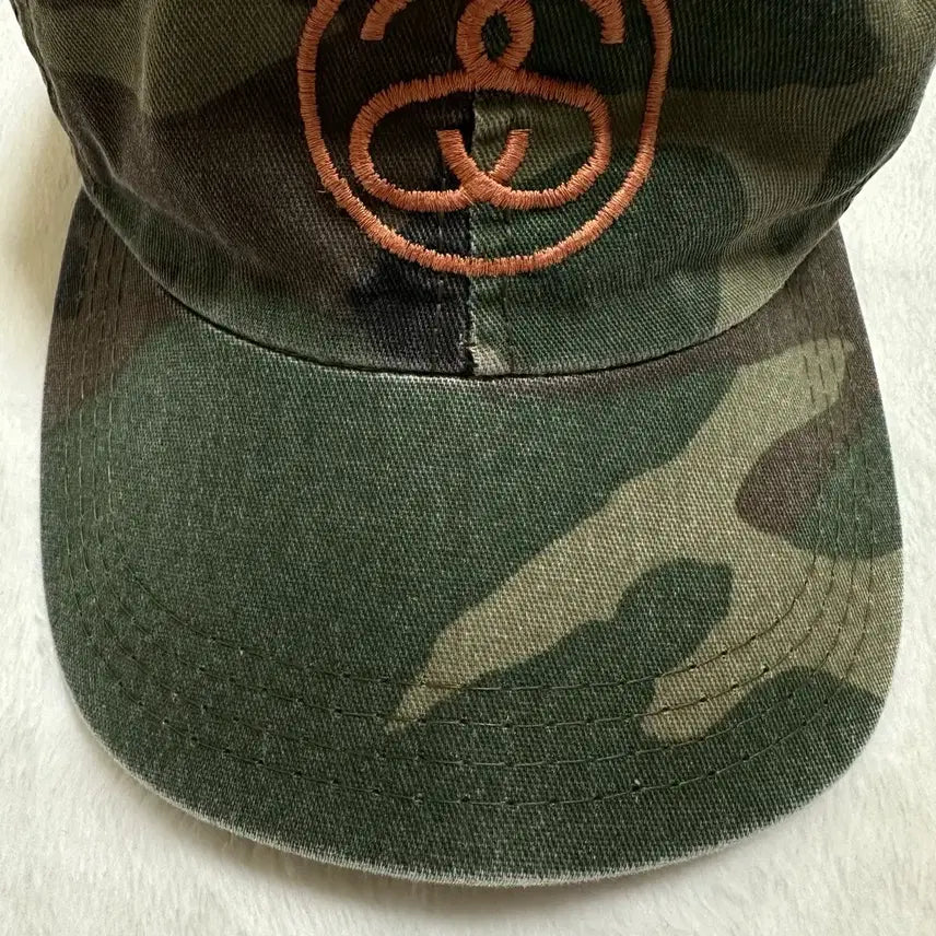 [BUNJANG] Stussy 90s Camo Ball Cap / 90s 올드 스투시 카모 볼캡