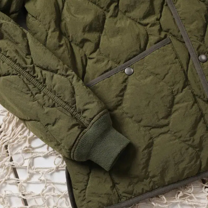 [BUNJANG] Henry Cotton Lightweight Padded Jumper / (재입고)헨리코튼 경량 패딩 점퍼 새제품