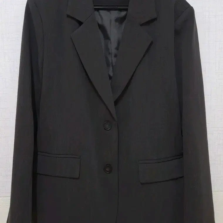 [BUNJANG] Gaenethra Oversized Wool Basic Jacket / 오버핏 울 기본자켓 그레이 가내스라