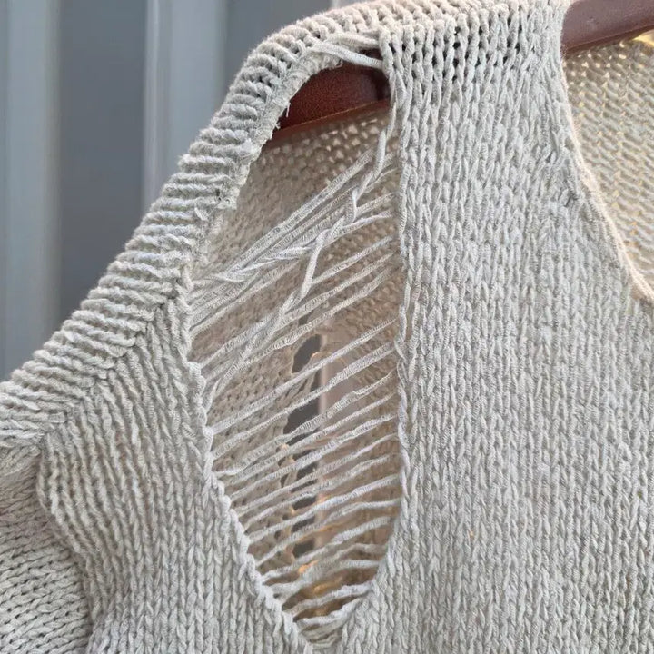 [BUNJANG] Yenseizeyes Loose Fit Knit Sweater / 옌서이즈예스 루즈핏 니트