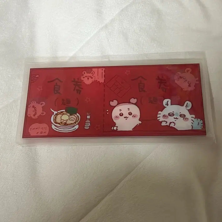 [BUNJANG] Chiikawa Mita Memo 2 File Holder Ticket Holder Kani Momonga Meal Ticket / 치이카와 미타메모2 파일홀더 티켓홀더 카니 모몽가 식권
