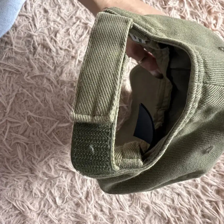 [BUNJANG] Balenciaga Distressed Ball Cap Khaki Large / 발렌시아가 디스트로이드 볼캡 카키 라지