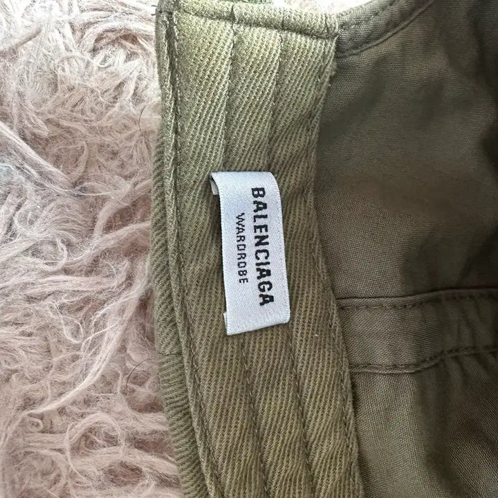 [BUNJANG] Balenciaga Distressed Ball Cap Khaki Large / 발렌시아가 디스트로이드 볼캡 카키 라지