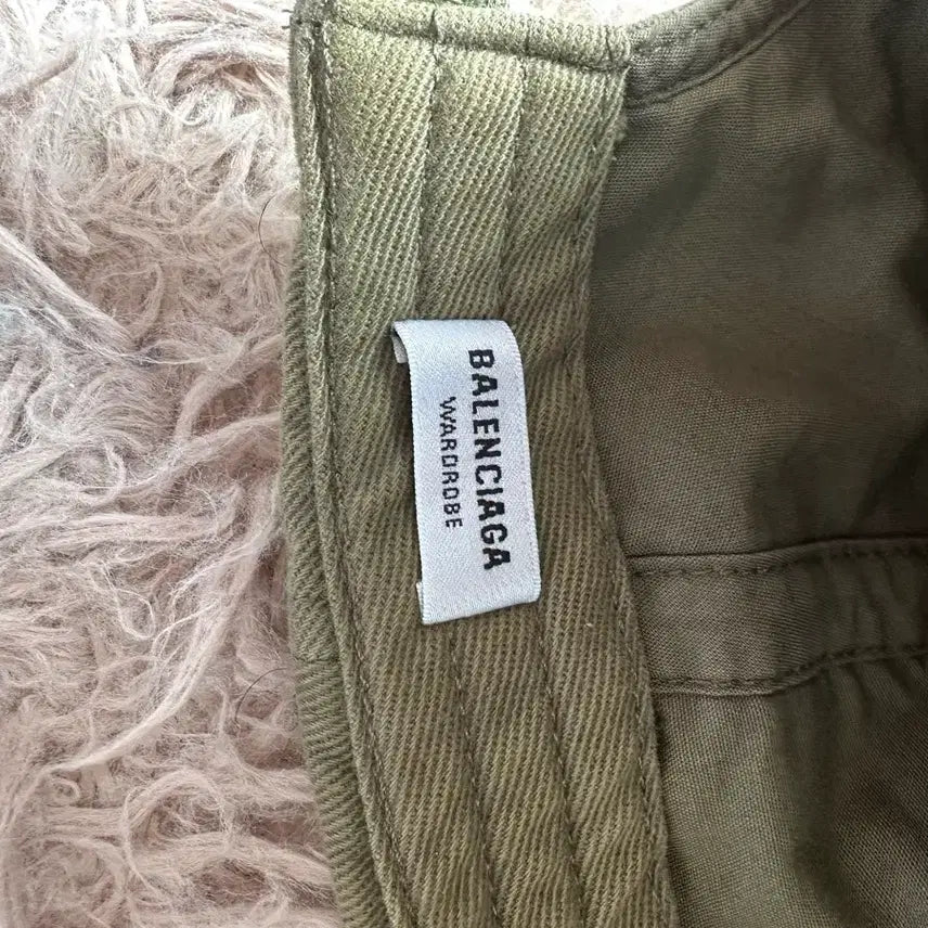 [BUNJANG] Balenciaga Distressed Ball Cap Khaki Large / 발렌시아가 디스트로이드 볼캡 카키 라지