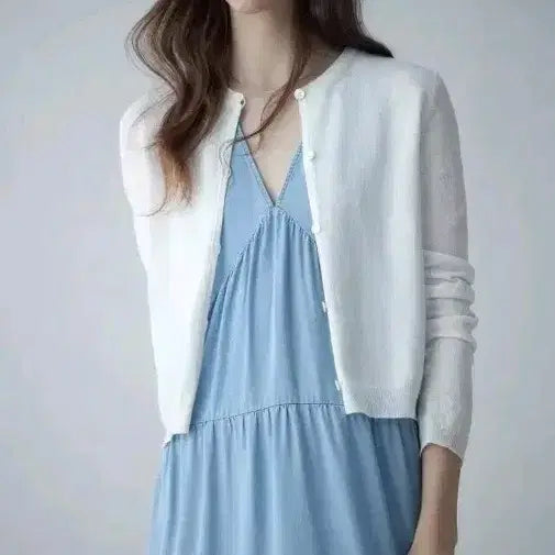 [BUNJANG] DKNY Tencel Sleeveless Long Dress / dkny 슬리브리스 텐셀 롱원피스