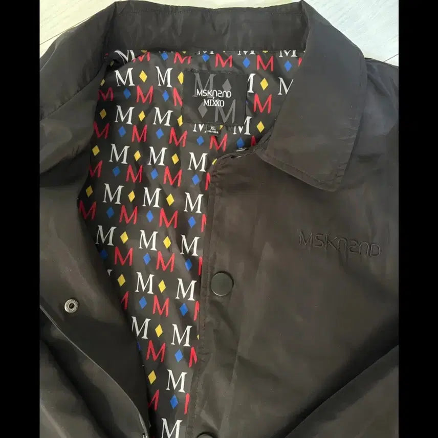 [BUNJANG] MSKN2ND x MIXXO Coach Jacket - Black XL / MSKN2ND x MIXXO 코치자켓 블랙 XL
