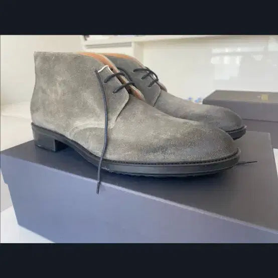 [BUNJANG] Ducals Chukka Boots (Khaki Green) 42 / 듀칼스 오일드 세이지 (카키 그린) 처카부츠 42