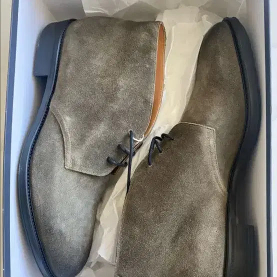 [BUNJANG] Ducals Chukka Boots (Khaki Green) 42 / 듀칼스 오일드 세이지 (카키 그린) 처카부츠 42