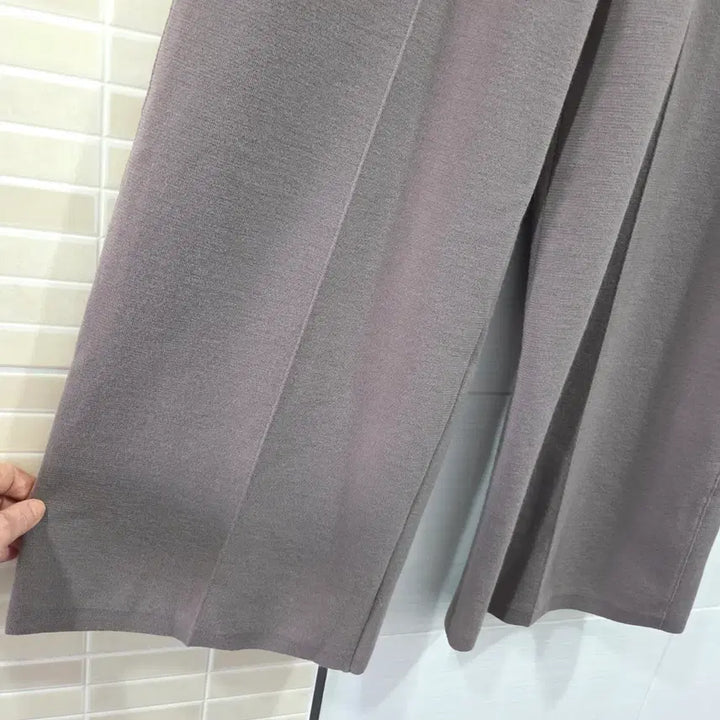 [BUNJANG] SYSTEM Wide Knit Pants / 시스템 SYSTEM 와이드 니트 팬츠