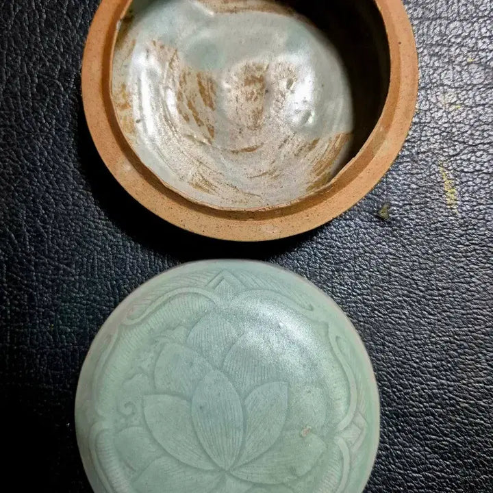 [BUNJANG] Goryeo Celadon Lotus Embossed Lid / 고려청자 연꽃인화문 합