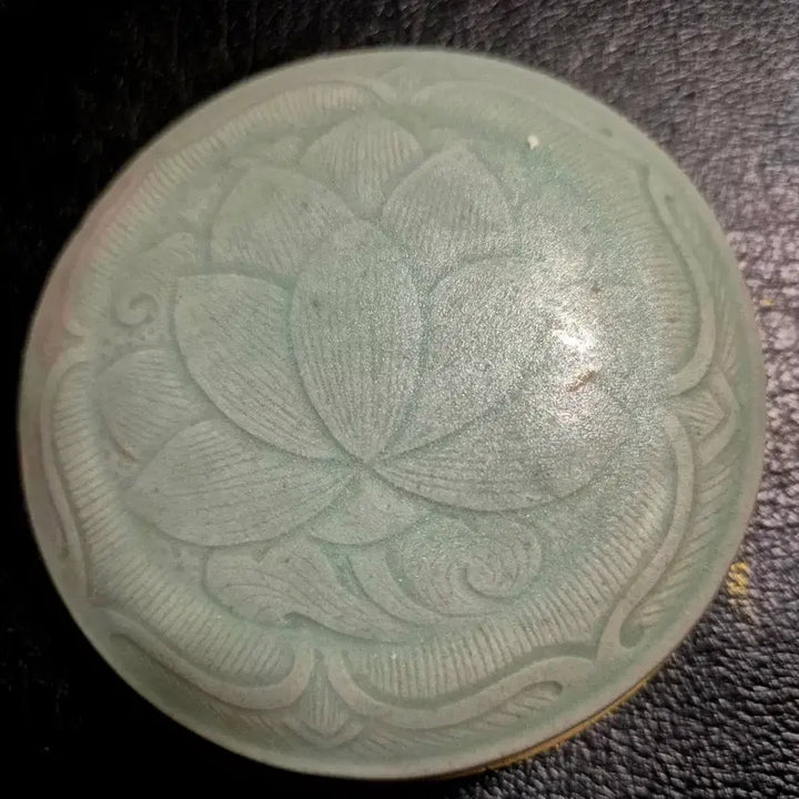 [BUNJANG] Goryeo Celadon Lotus Embossed Lid / 고려청자 연꽃인화문 합