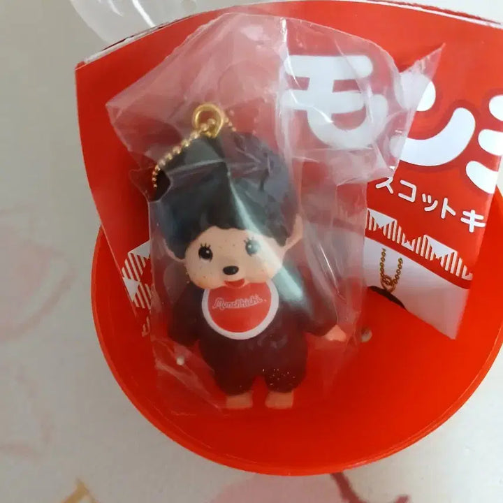 [BUNJANG] Monchhichi Chimu-tan Figure Keyring / 몬치치 피규어 키링 가챠 치무탄 몬치치군 기본