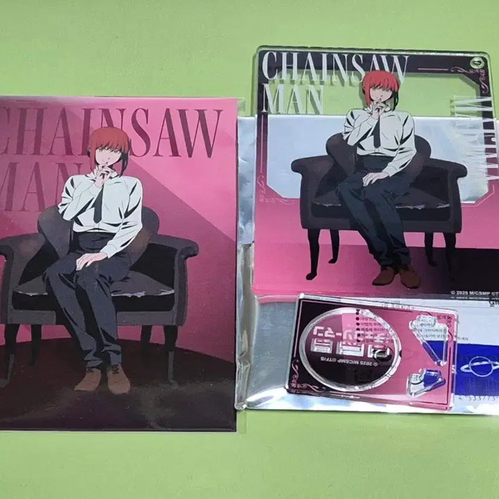 [BUNJANG] Chainsaw Man Plaza Loft Popup Makima Acrylic Standee Bundle Set / 체인소맨 플라자 로프트 팝업 마키마 아크릴 특전 일괄