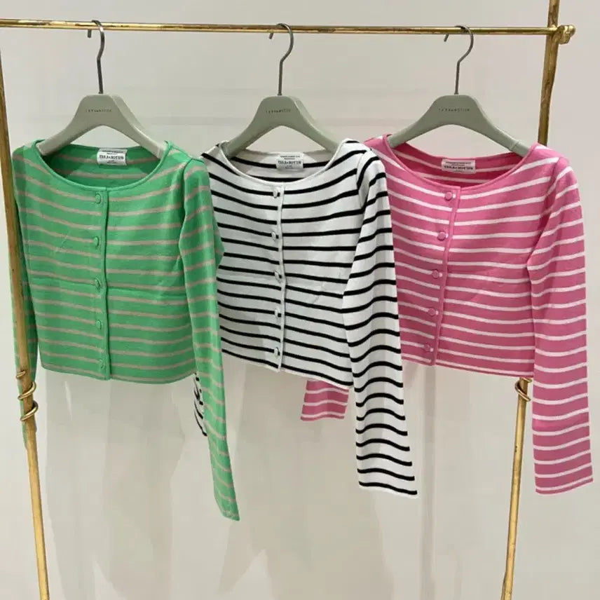 [SOLD OUT] 타라바이모션 숄더 가디건 그린