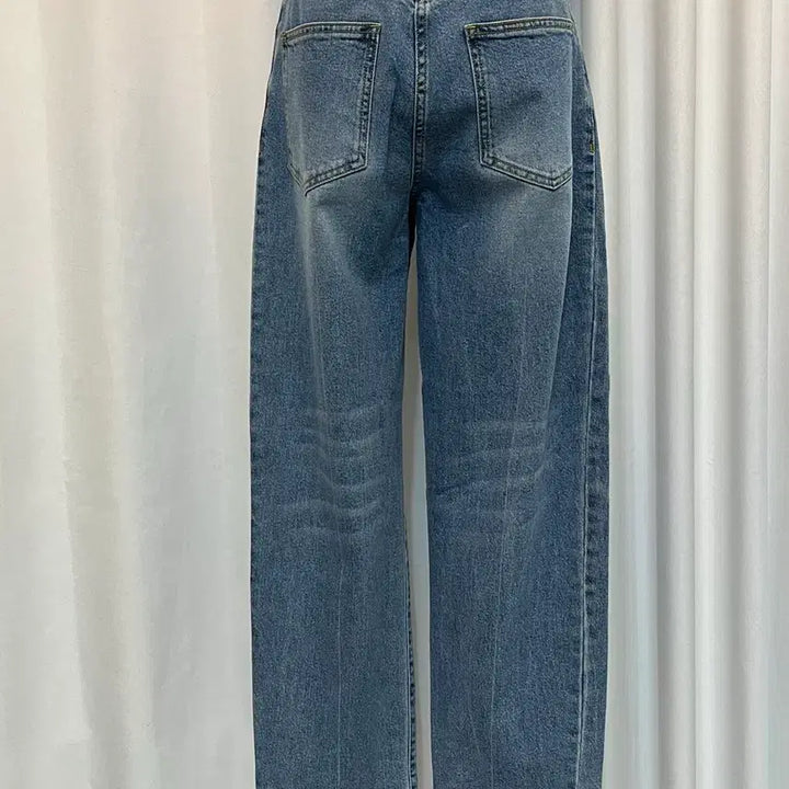 [BUNJANG] SYSTEM JEANS Light Wash Straight Denim Pants / 한섬 SYSTEM JEANS 연청 스트레이트 데님 팬츠 새옷급