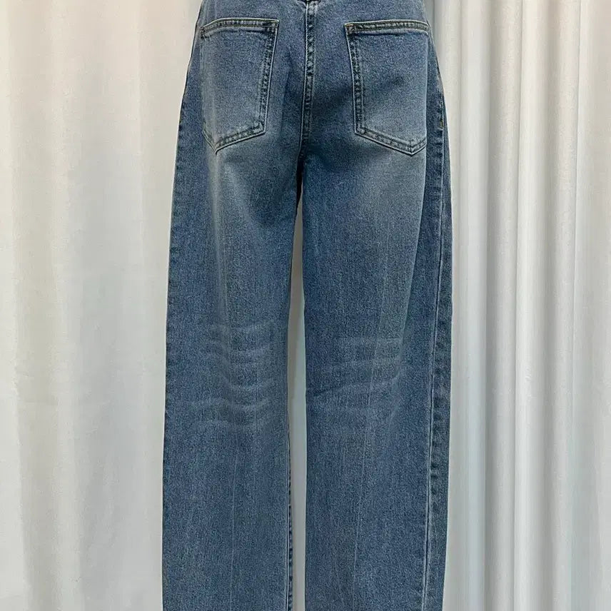 [BUNJANG] SYSTEM JEANS Light Wash Straight Denim Pants / 한섬 SYSTEM JEANS 연청 스트레이트 데님 팬츠 새옷급