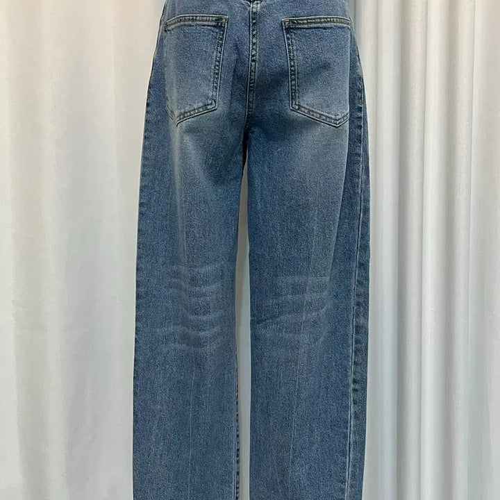 [BUNJANG] SYSTEM JEANS Light Wash Straight Denim Pants / 한섬 SYSTEM JEANS 연청 스트레이트 데님 팬츠 새옷급