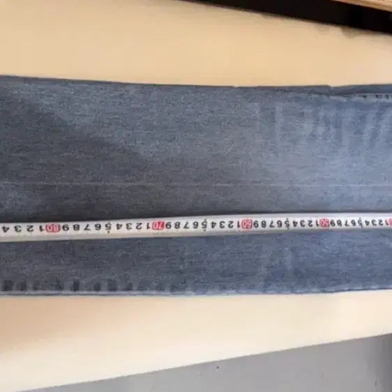 [BUNJANG] SYSTEM JEANS Light Wash Straight Denim Pants / 한섬 SYSTEM JEANS 연청 스트레이트 데님 팬츠 새옷급