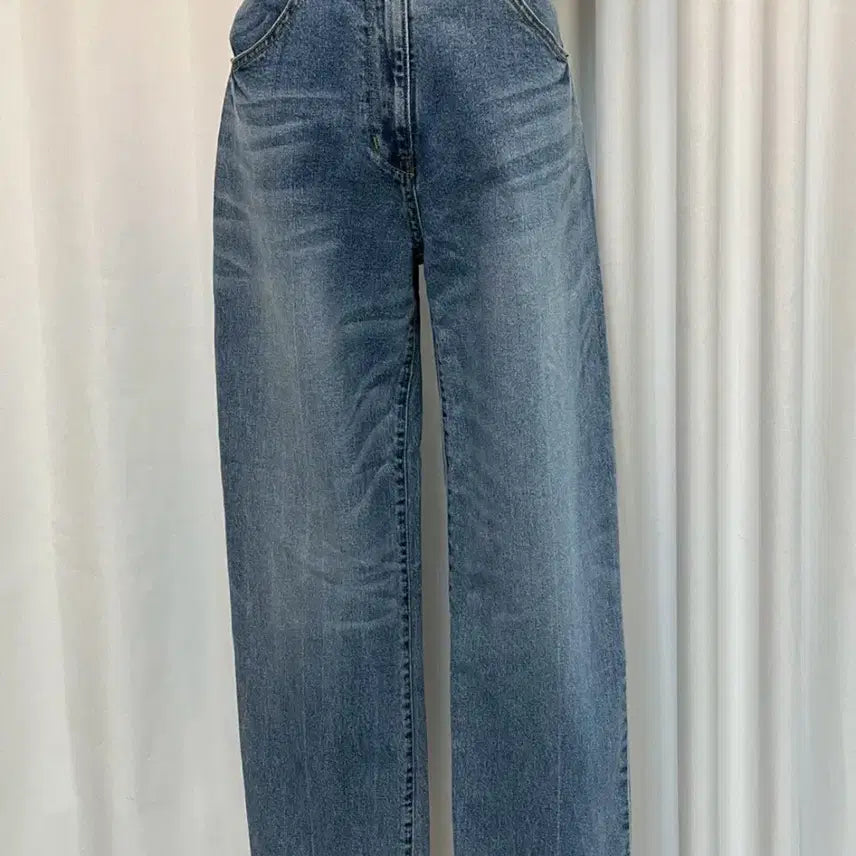 [BUNJANG] SYSTEM JEANS Light Wash Straight Denim Pants / 한섬 SYSTEM JEANS 연청 스트레이트 데님 팬츠 새옷급