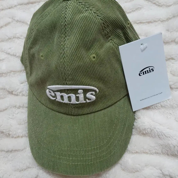 [BUNJANG] emis Corduroy Ball Cap Green / emis 코듀로이 볼캡 그린