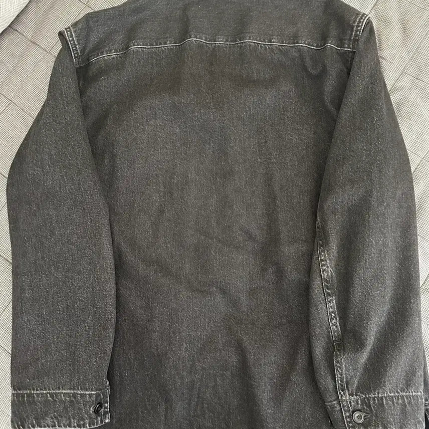 [BUNJANG] Uniqlo U Denim Shirt Jacket - L / 유니클로u 데님 셋업