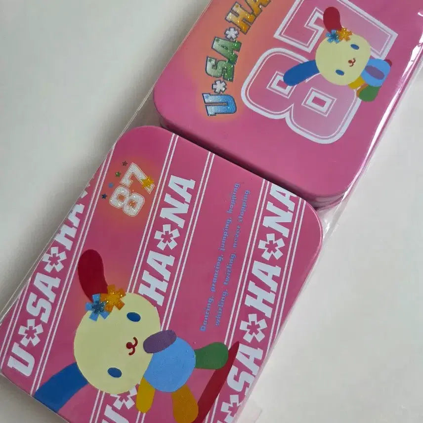 [BUNJANG] Usahana Vintage Set: Tape Cutter, Scissors, Tin Case / 세트)고전우사하나 보관함 테이프커터기 가위 틴케이스