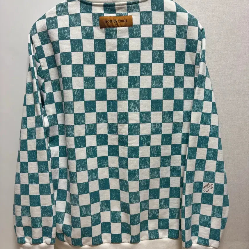 [BUNJANG] Louis Vuitton Checkerboard Damier Sweatshirt 4XL / (정품, 4XL) 루이비통 체커보드 다미에 맨투맨
