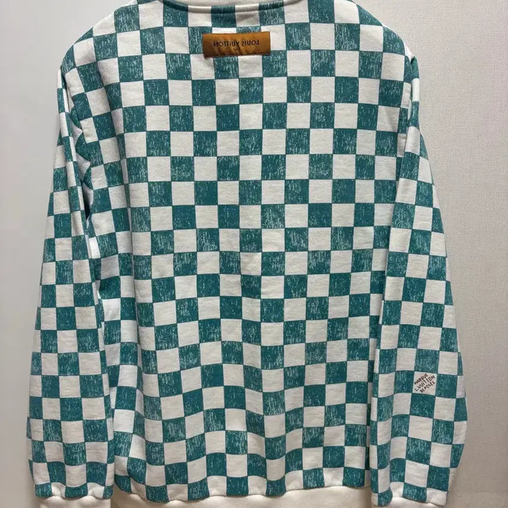 [BUNJANG] Louis Vuitton Checkerboard Damier Sweatshirt 4XL / (정품, 4XL) 루이비통 체커보드 다미에 맨투맨