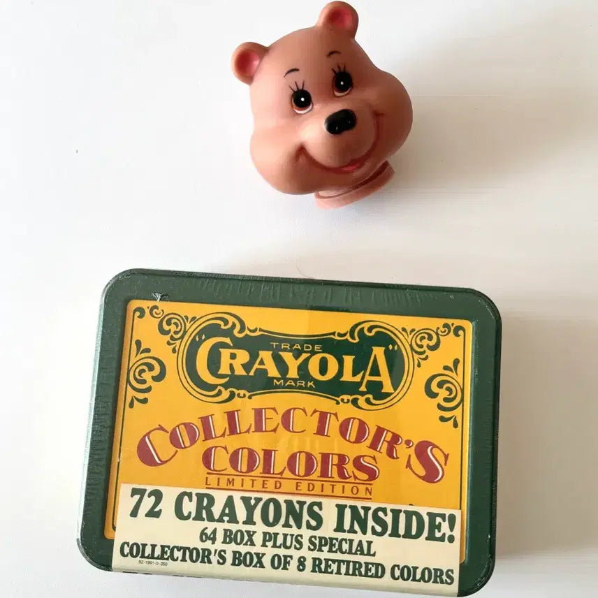 [BUNJANG] Vintage Crayola Tin Case Sealed / 빈티지 크레욜라 틴케이스 미개봉(인형같이드려요)