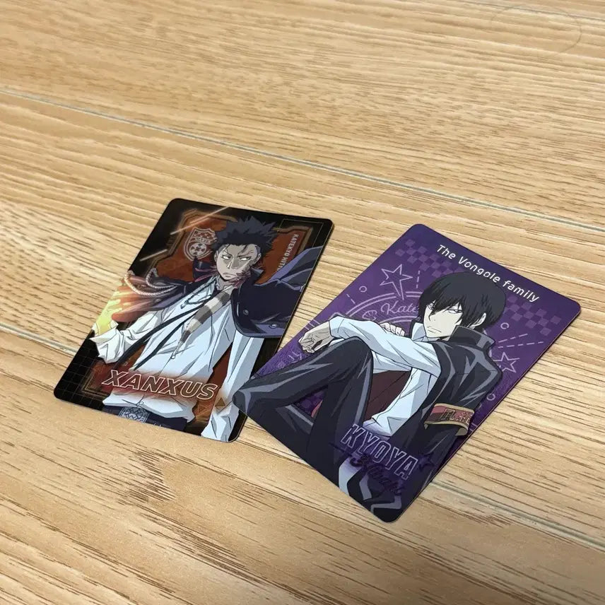 [BUNJANG] Reborn! Character Card Set (Jansasu/Hibari) / 가정교사 히트맨 리본 카드(잔쟈스/히바리)