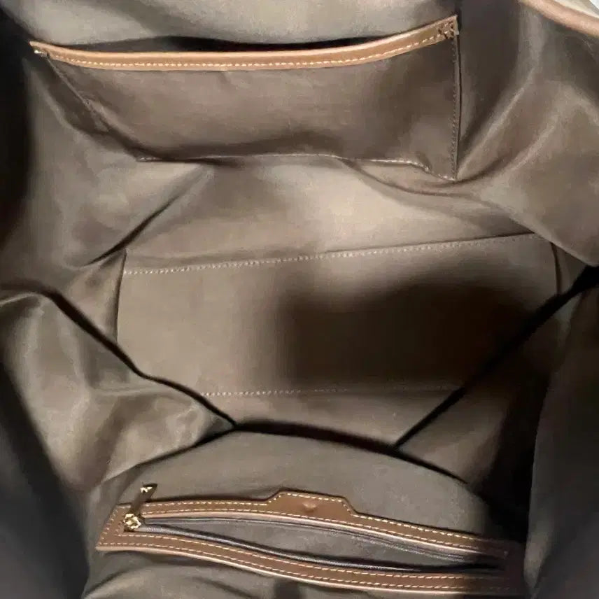 [BUNJANG] Valueet Delo Leather Tote Bag / 벨류엣 Delo 가죽 토트백 브라운