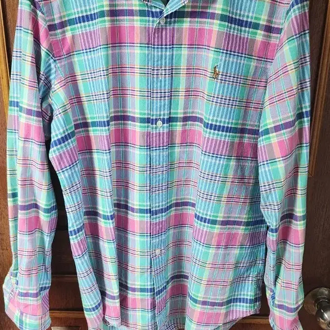 [BUNJANG] Polo Ralph Lauren Multi Check Shirt L / 폴로 랄프로렌 멀티 체크 셔츠 L
