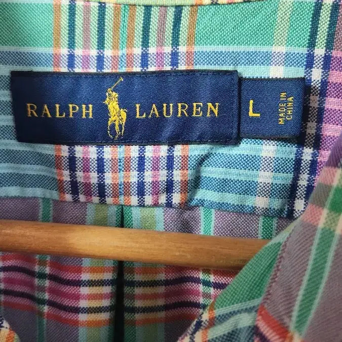[BUNJANG] Polo Ralph Lauren Multi Check Shirt L / 폴로 랄프로렌 멀티 체크 셔츠 L