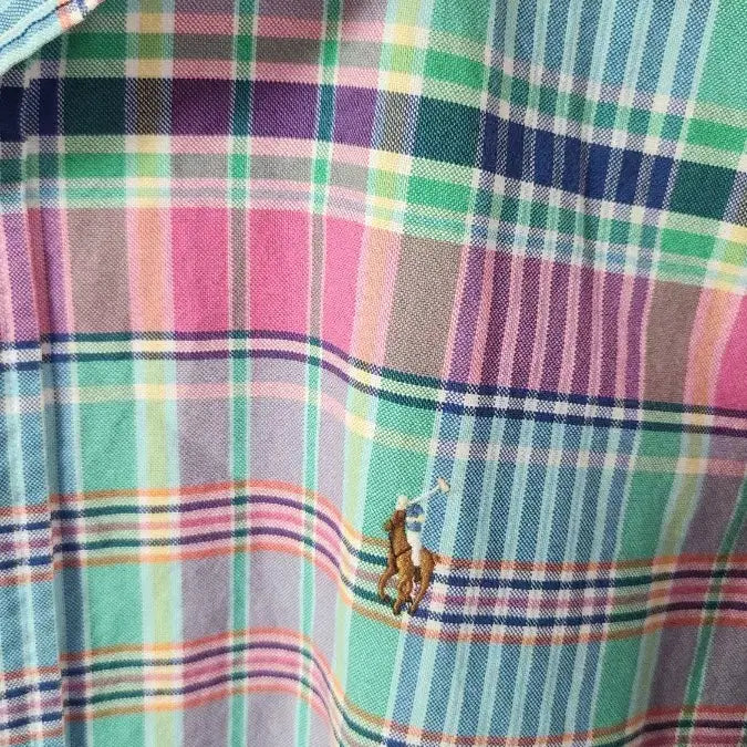[BUNJANG] Polo Ralph Lauren Multi Check Shirt L / 폴로 랄프로렌 멀티 체크 셔츠 L