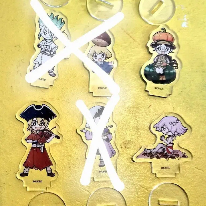 [BUNJANG] Dr. Stone Petit Acrylic Stand - Fall Edition (Sento, Luna, Chelsea) / 닥터스톤 쁘띠 아크릴 스탠드 가을  루나 첼시 판매