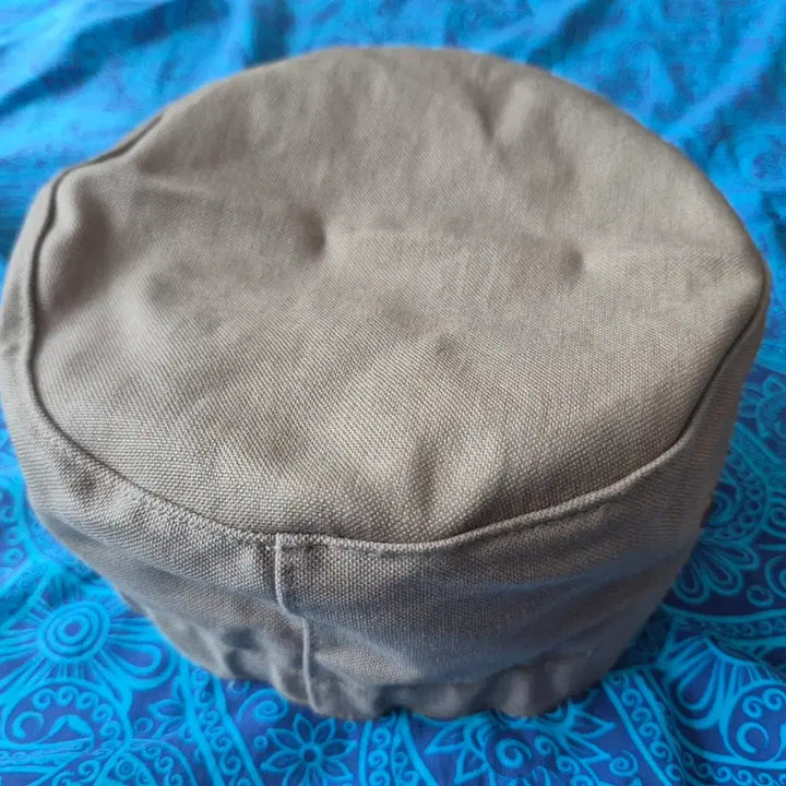 [BUNJANG] Kuumba Military Work Cap Beige Red Logo Cotton Canvas Made in Japan / KUUMBA Military Cap [JAPAN]