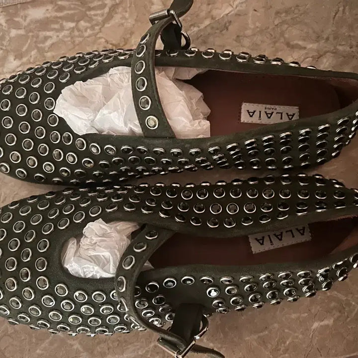 [SOLD OUT] 알라이아 플랫슈즈 38.5